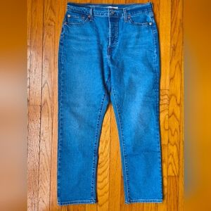 (B3G1) Wide Leg Levis, High Rise